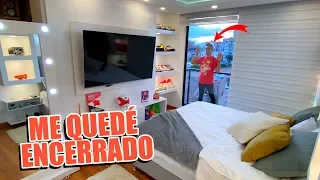 Room Tour de mi Nuevo Cuarto y Me Quedo Encerrado en el Balcón de Afuera - Enchulando Mi Casa Cap #7