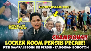 ALBERTO NGAKAK ABIS🤣Mendoza jadi Tukang Cukur🔥🤣Locker Room Persib Pecah Usai Juara BRI LIGA 1