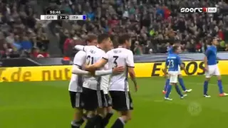 Jonas Hector Goal - Germany vs Italy 3-0 (2016)