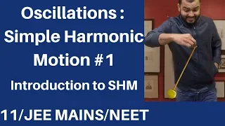 Class 11 chap 14 || Oscillations 01 || SHM 01 : Introduction and Condition for SHM JEE MAINS/NEET