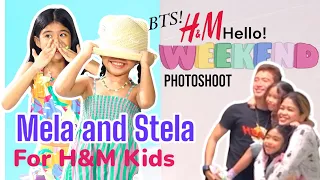 Mela and Stela For H&M Kids | BTS Photoshoot