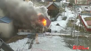 2019.05.12 Пожар в Салехарде на ул.Кольцова