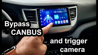 Bypass CANBUS to trigger reverse camera mode - All cars - Android Head units