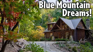 Modern Luxury Log Cabin tour!