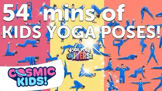 Kids Yoga Poses Compilation (54 minutes) | Cosmic Kids Yoga