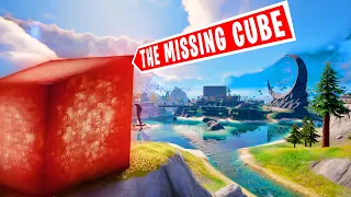 THE MYSTERY AROUND THE 🟥 RED CUBE continues in Fortnite CHAPTER 4