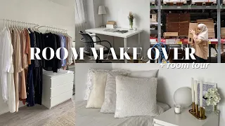 ROOM MAKE OVER | nouvelle déco, nouveaux meubles, rangement + room tour