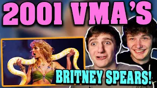 Britney Spears "I'm A Slave 4 U" 2001 VMAs Live Performance REACTION!!