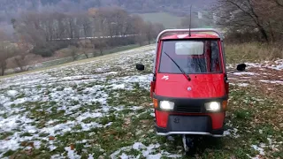 Neues Fahrzeug! Piaggio Ape 50!