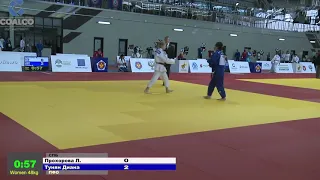 48 kg Прохорова Л Тунян Д 23 11 2017 Т1 Первенство России до 21 года, ИРКУТСК