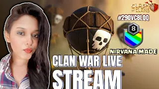 Clan War Stream | COC ⚔️