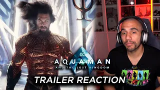 Aquaman e il Regno Perduto - TRAILER REACTION del film che chiuderà il DC UNIVERSE - BOH?