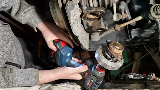 BMW E90 E84 xDrive - Removing ball joint the easy way