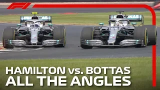 Hamilton And Bottas' Epic Silverstone Battle | 2019 British Grand Prix