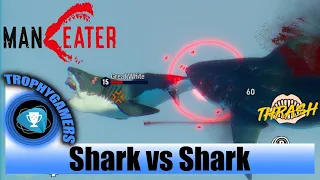 Maneater – Shark vs Shark Gameplay Compilation