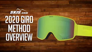 2020 Giro Method Goggle Overview by SkisDotCom