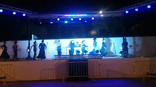 Escuela de Baile Angelines Gómez - Sevillanas Miajadas y Orellana - Actuacion Logrosan 13-8-2018