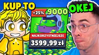 PTYŚ ROZKAZUJE MI w Brawl Stars! (wydałem za dużo)