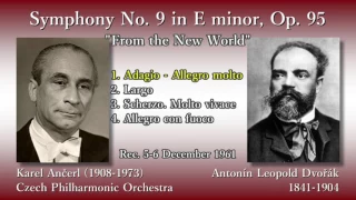 Dvořák: Symphony No. 9, Ančerl & CzechPO (1961) ドヴォルザーク 交響曲第9番 アンチェル