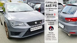 444 HP LM440 Upgrade Turbocharger | SEAT Leon Cupra 5F MK3 III by Tuningteile.de Ladermanufaktur