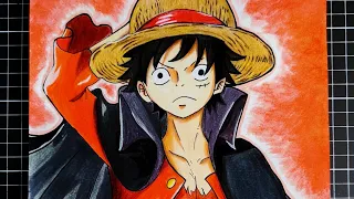 How to draw Luffy - One Piece