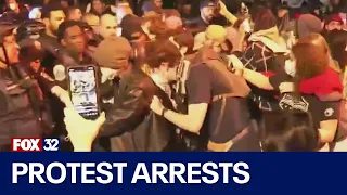 Protesters, cops clash in DC streets as George Washington University protest encampment cleared