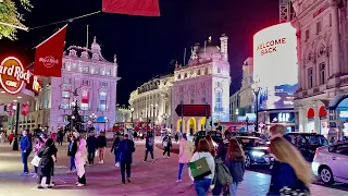 London Walk | Leicester Square West End Central London | Oct 2021 [4k HDR]