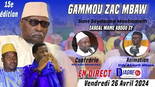 🔴-1 partie GAMMOU ANNULE DE ZAC MBAO {organisé par Imame Modou Cissé Djité