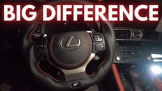 LEXUS RC STEERING WHEEL AND AIRBAG COVER INSTALL