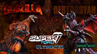 Super7 Meltdown Godzilla vs Destoroyah (TOHO ULTIMATES)