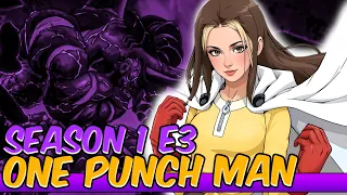 My FIRST Time Watching ONE PUNCH MAN | Episode 3 REACTION! | 1x3 The Obsessive Scientist