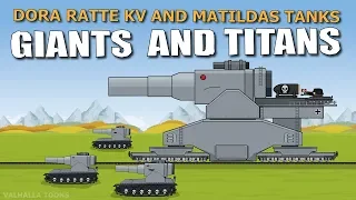 "Hot battle of Iron Monsters" Cartoons about tanks