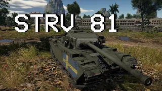 One of the best tanks at 6.7 || STRV 81 Gameplay (War Thunder)