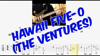 Hawaii Five 0 (The Ventures) by Joe Moreg,  with TAB on Screen