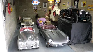 Dad Has Impressive Vintage Pedal Car Collection