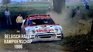 Belgisch rally kampioenschap 1986