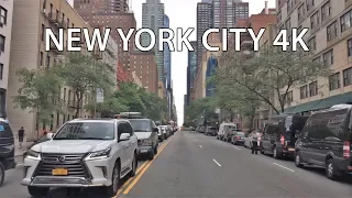 New York City 4K - Billionaire's Row - Driving Downtown