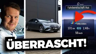 ERSTE Fahrt im Mercedes EQE: So fährt die neue Elektro E-Klasse!