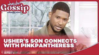 Usher's Son Naviyd Stole His Phone to DM PinkPantheress    I Whats The Gossip