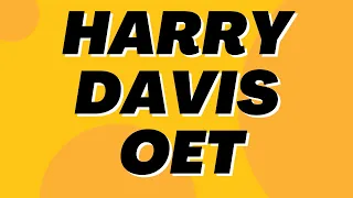 Harry davis OET 2 0 listening test with answers