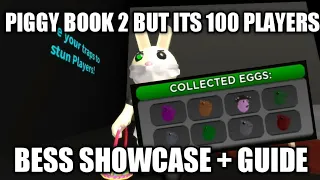 Piggy Book 2 but it's 100 Players: Bess skin showcase and Guide!