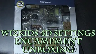 WizKids 4D Settings Encampment Unboxing