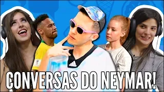 JOVENS REAGEM AS INACREDITÁVEIS CONVERSAS DO NEYMAR - MARCOS COELHO