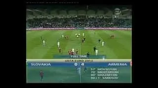 Slovakia 0 - 4 Armenia 2016