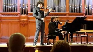 Кролл "Банджо и скрипка" - исполняют Сергей Мкртичян (скрипка), Иван Соколов (фортепиано)