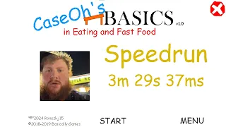 CaseOh's Basics Speedrun (3m.29s.37ms)