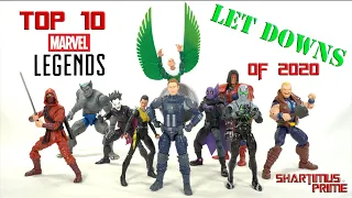 Top 10 Marvel Legends LET DOWNS of 2020 by ShartimusPrime