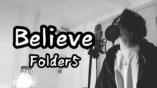 Believe / Folder5 (原曲キー) アニメ『ONE PIECE』OP2【フル歌詞付き】 しゅん - ｼｽﾞｸﾉﾒ -