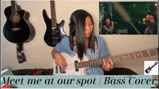 WILLOW, THE ANXIETY, Tyler Cole - Meet Me At Our Spot | Bass Cover | Bass Boost