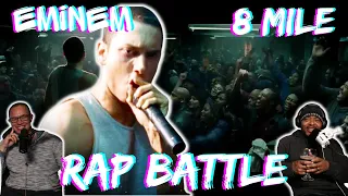 8 MILES OF BARS?? | TBT | Eminem 8 Mile Rap Battle Reaction